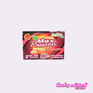 Vigorizante Chicle Max Passión Mujer