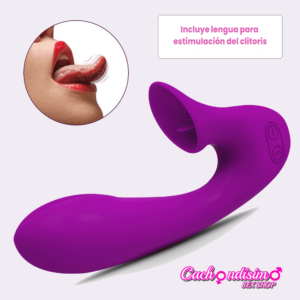 Vibrador Doble estimulación OLIVIA usb