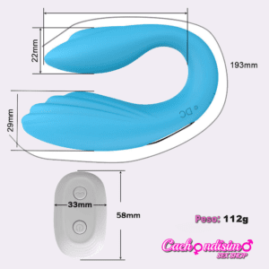 Vibrador Doble estimulación NANA usb