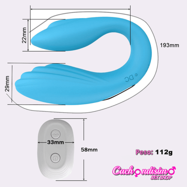 Vibrador Doble estimulación NANA usb - Image 2